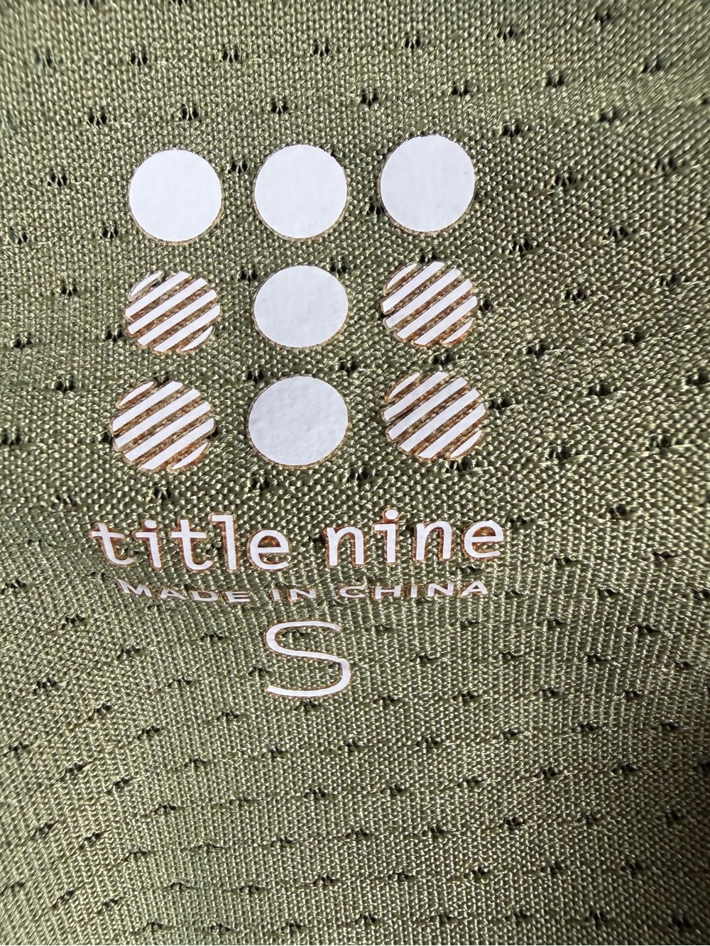 Title Nine Sage Green Adventure Skort Hiking Travel Drawstring Pockets Small - Picture 4 of 11